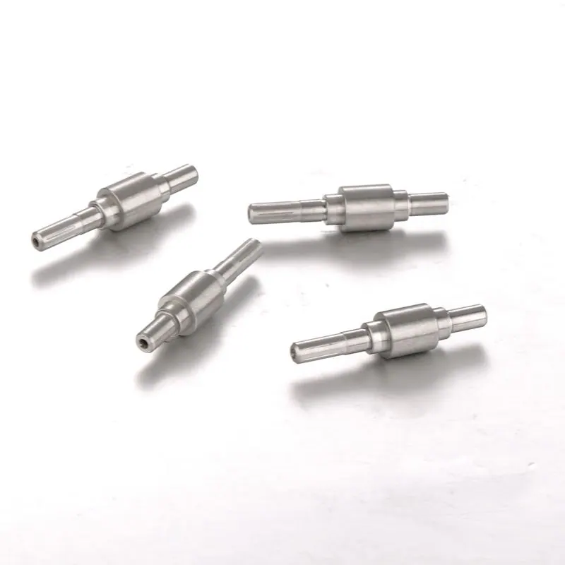 Stepped shafts with collars