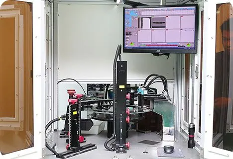 Optical inspection and screening machine