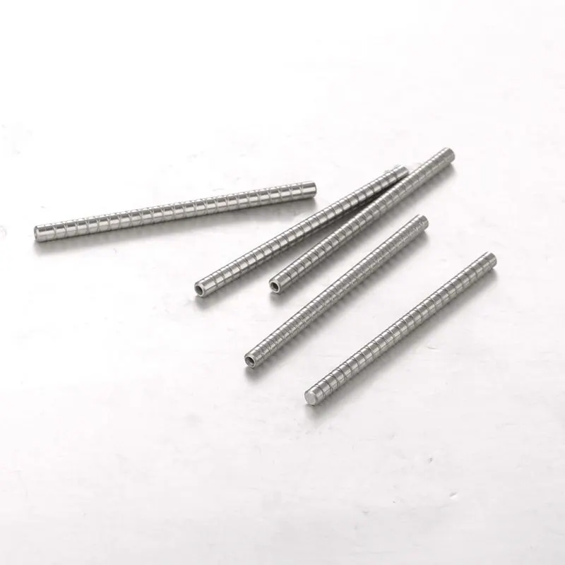Shafts with rolled threads