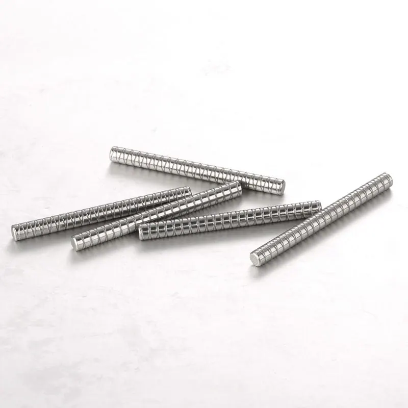 Shafts with knurled and threaded sections